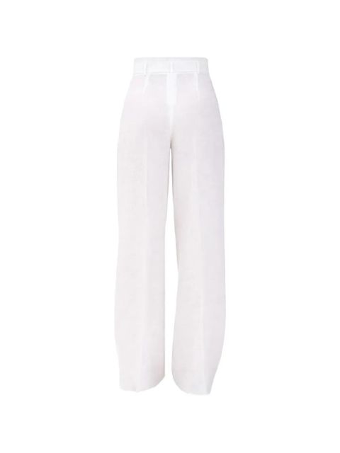 Max Mara belted trousers - White - zdjęcie produktu nr 2