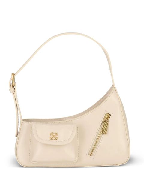 Off-White Arrows-plaque pocket-detail shoulder bag - Neutrals - zdjęcie produktu nr 1