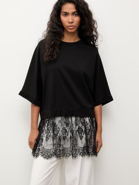 Answear.LAB bluza oversize damska z wiskozą - zdjęcie produktu nr 1