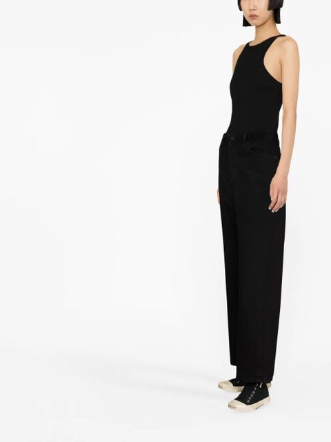 Balenciaga cropped straight-leg jeans - Black