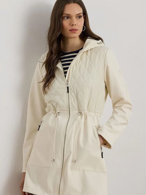 Lauren Ralph Lauren kurtka kolor beżowy przejściowa 297979516 - zdjęcie produktu nr 1