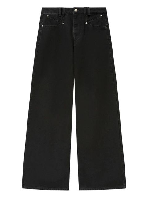 ISABEL MARANT Lemony pocket jeans - Black - zdjęcie produktu nr 1