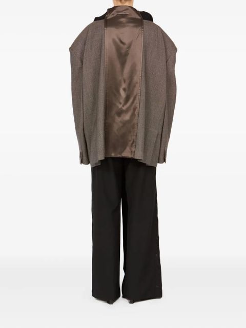 MM6 Maison Margiela single-breasted blazer - Grey