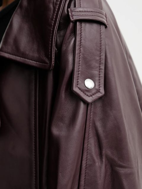 IRO kurtka skórzana WM137YURIA przejściowa YURIA