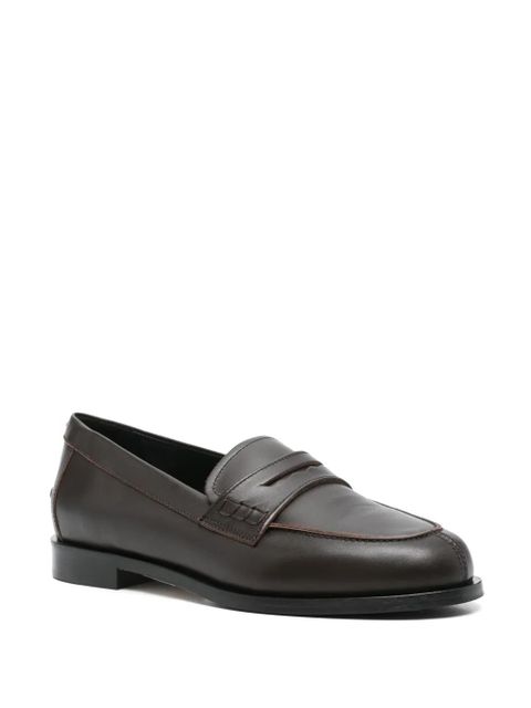 Aeyde Oscar loafers - Brown