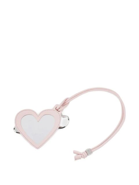 GANNI heart embellished keyring - Pink - zdjęcie produktu nr 1