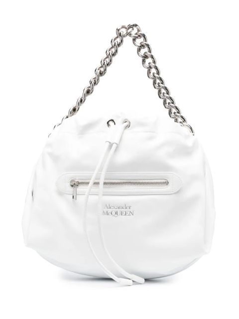 Alexander McQueen The Ball Bundle shoulder bag - White - zdjęcie produktu nr 1
