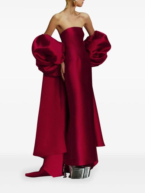Solace London Lea gown - Red