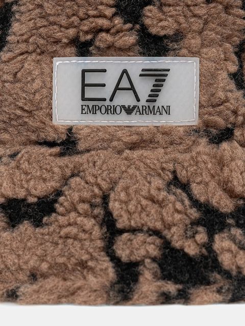 EA7 Emporio Armani kapelusz kolor brązowy AF16373.7W000708