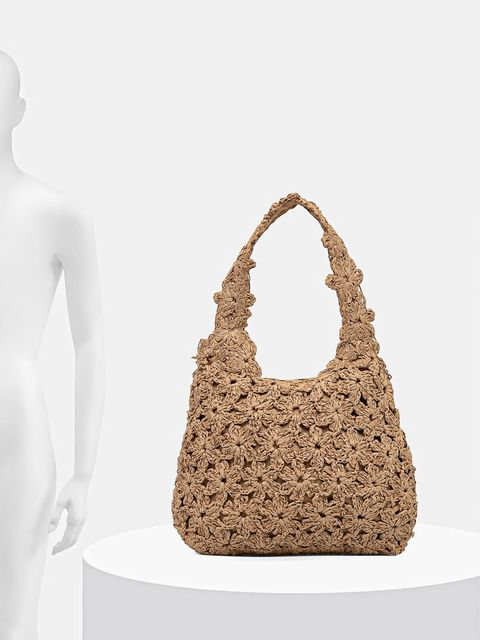 Answear.LAB kosz plażowy kolor brązowy