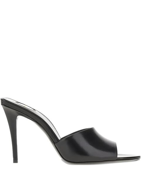 Saint Laurent Romy heeled sandals - Black - zdjęcie produktu nr 2
