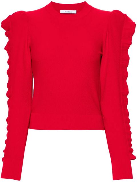 Max Mara Genero knitted jumper - Red - zdjęcie produktu nr 1
