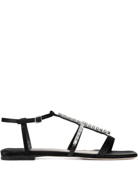 Jimmy Choo Gwyn flat sandals - Black - zdjęcie produktu nr 1