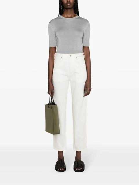 Jil Sander mid-rise straight jeans - White - zdjęcie produktu nr 2