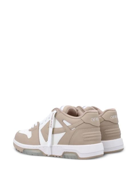 Off-White leather sneakers - Neutrals