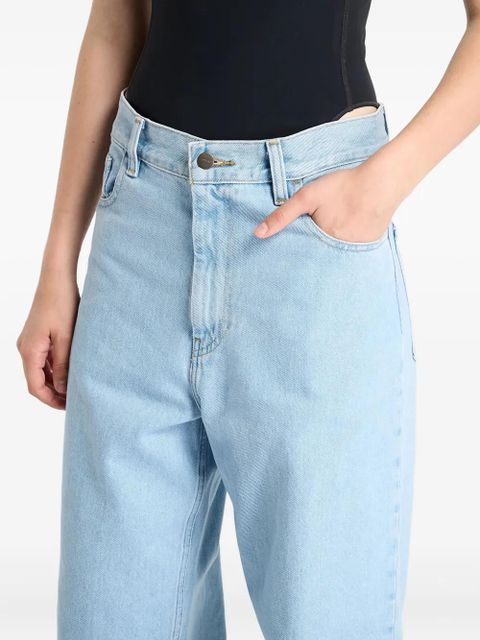 Carhartt WIP Brandon logo-patch jeans - Blue - zdjęcie produktu nr 1