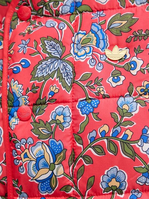 adidas Originals kurtka Liberty kolor pomarańczowy przejściowa oversize JW5198