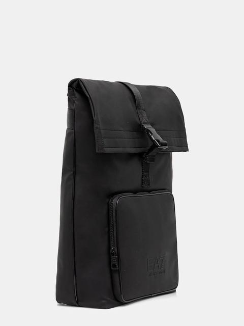 EA7 Emporio Armani plecak kolor czarny duży gładki AF13811.7X000287