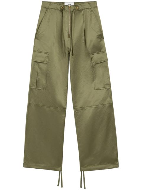 AMI Paris zipped cargo pants - Green - zdjęcie produktu nr 1
