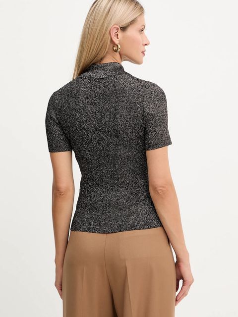 Karl Lagerfeld bluzka damska kolor czarny A4W18053 - zdjęcie produktu nr 2