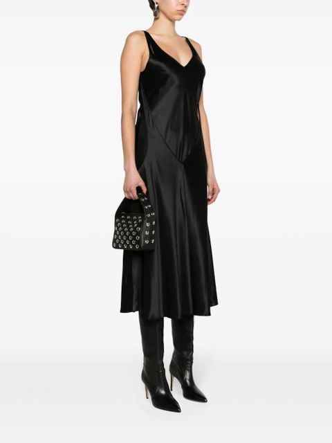 KHAITE small Elena leather tote bag - Black - zdjęcie produktu nr 2