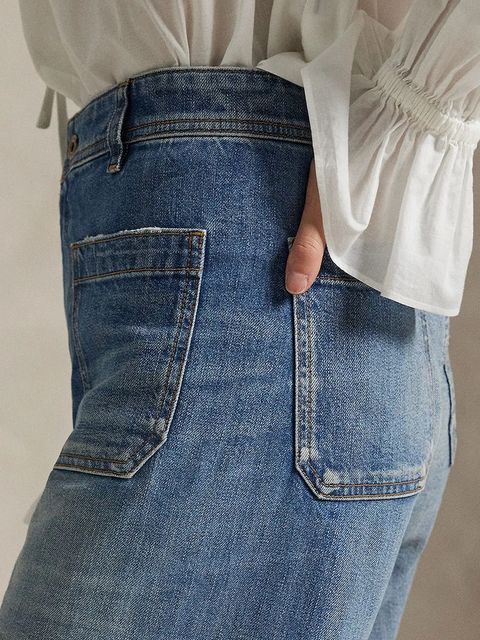 Polo Ralph Lauren jeansy damskie high waist 211A96155