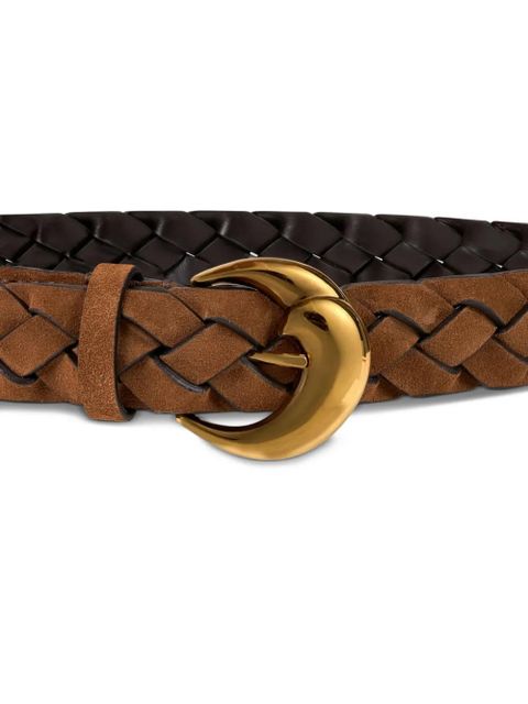 ETRO braided leather belt - Brown - zdjęcie produktu nr 2
