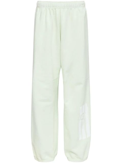 MM6 Maison Margiela Numbers-motif track pants - Green - zdjęcie produktu nr 1