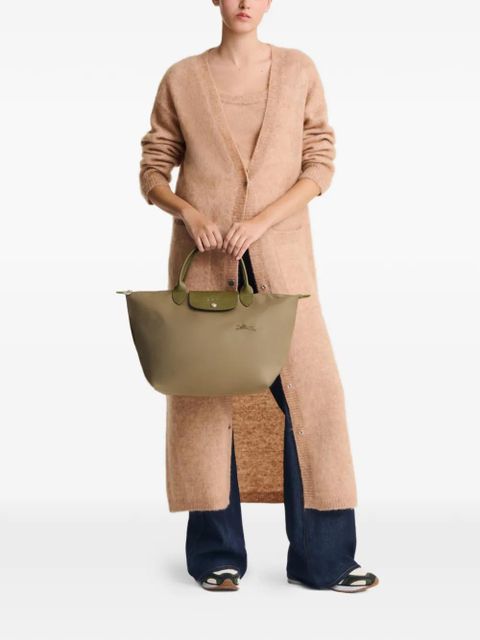 Longchamp medium Le Pliage tote bag - Green - zdjęcie produktu nr 2