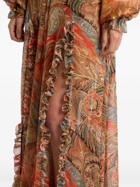 ETRO paisley-pattern maxi skirt - Neutrals
