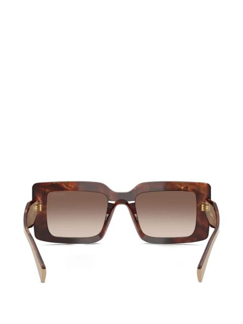 Prada Eyewear square-frame sunglasses - Brown