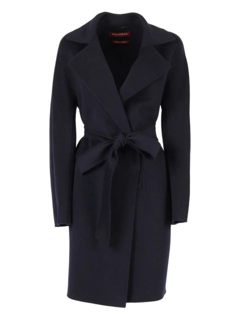 Max Mara Ajaccio belted coat - Blue - zdjęcie produktu nr 1