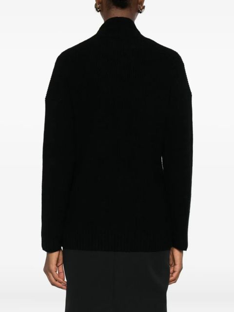 Max Mara double-breasted cardigan - Black