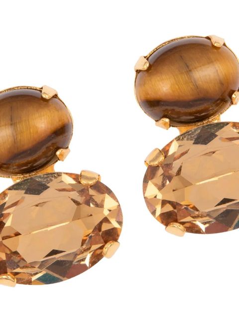 Jennifer Behr Yvette earrings - Brown - zdjęcie produktu nr 2