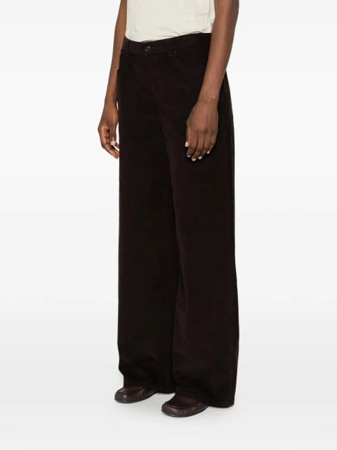 The Row Eglitta corduroy trousers - Brown