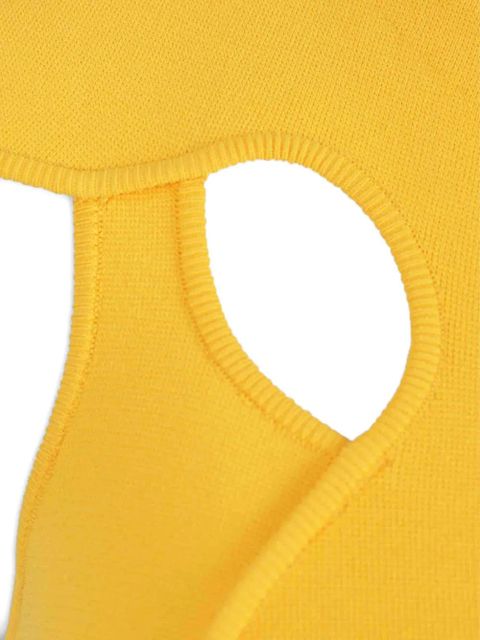 Cult Gaia one-shoulder cutout mini dress - Yellow