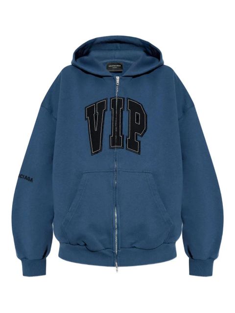 Balenciaga zip-up hoodie - Blue - zdjęcie produktu nr 1