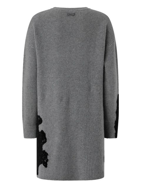 PINKO long sleeves wool dress - Grey - zdjęcie produktu nr 2