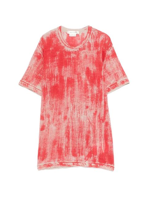 Comme Des Garçons crewneck printed T-shirt - Red - zdjęcie produktu nr 1