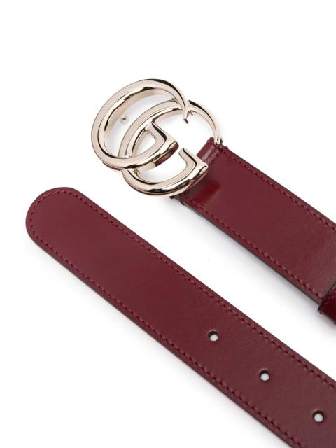 Gucci GG Marmont leather belt - Red - zdjęcie produktu nr 2