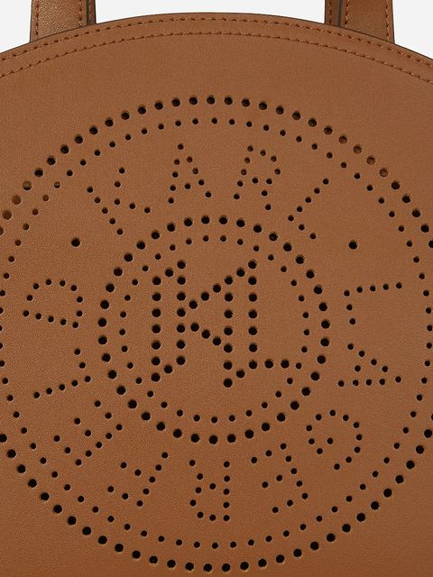 Karl Lagerfeld torebka skórzana kolor brązowy A2W30014