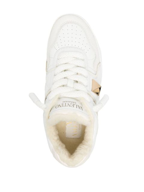 Valentino Garavani One Stud XL flatform sneakers - White