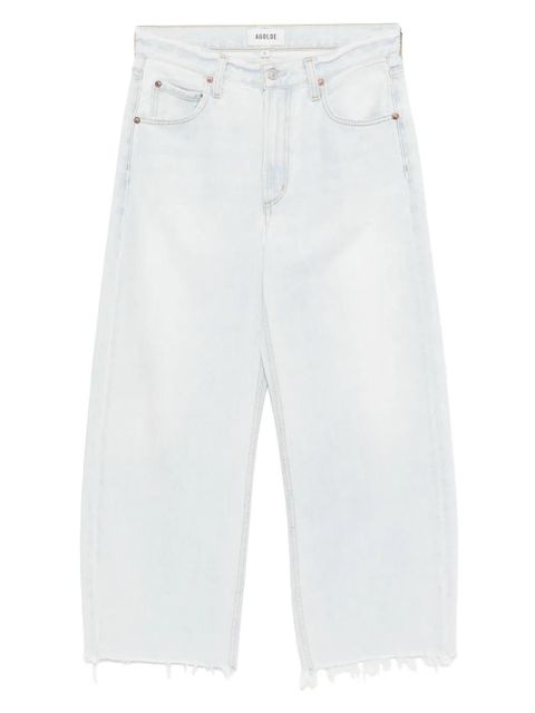 AGOLDE Low Curve Fray jeans - Blue - zdjęcie produktu nr 1