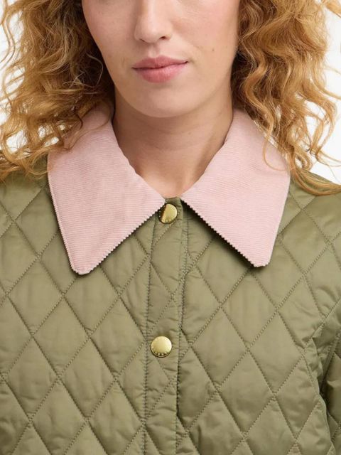 Barbour Icons Cropped Liddesdale quilted jacket - Green