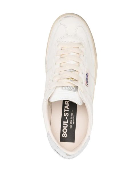 Golden Goose Soul-Star leather sneakers - Neutrals