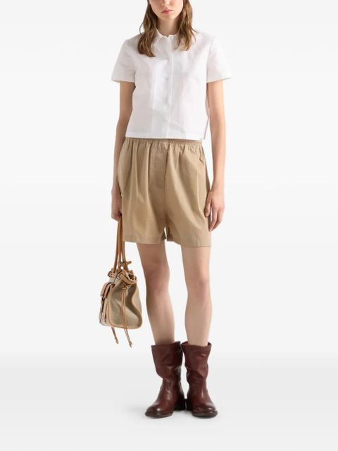 Prada washed Re-Nylon shorts - Neutrals - zdjęcie produktu nr 2