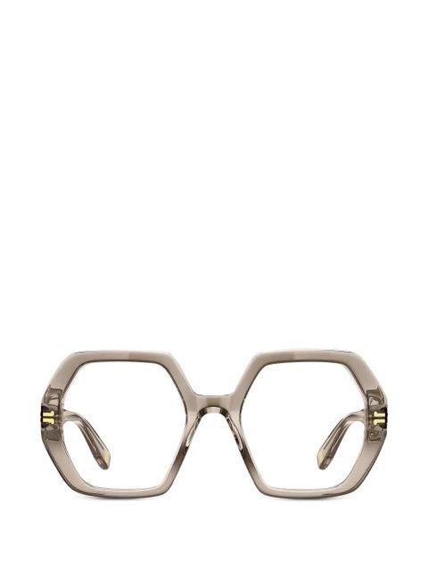 Marc Jacobs geometric-frame glasses - Neutrals - zdjęcie produktu nr 1