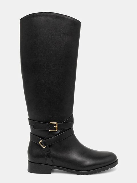 Lauren Ralph Lauren kozaki skórzane Collins Tll - zdjęcie produktu nr 1