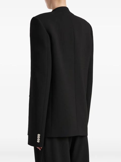 KHAITE button jacket - Black