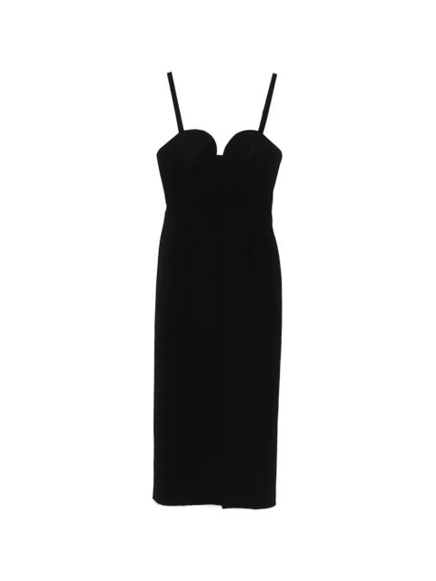 Givenchy sweetheart-neck midi dress - Black - zdjęcie produktu nr 1